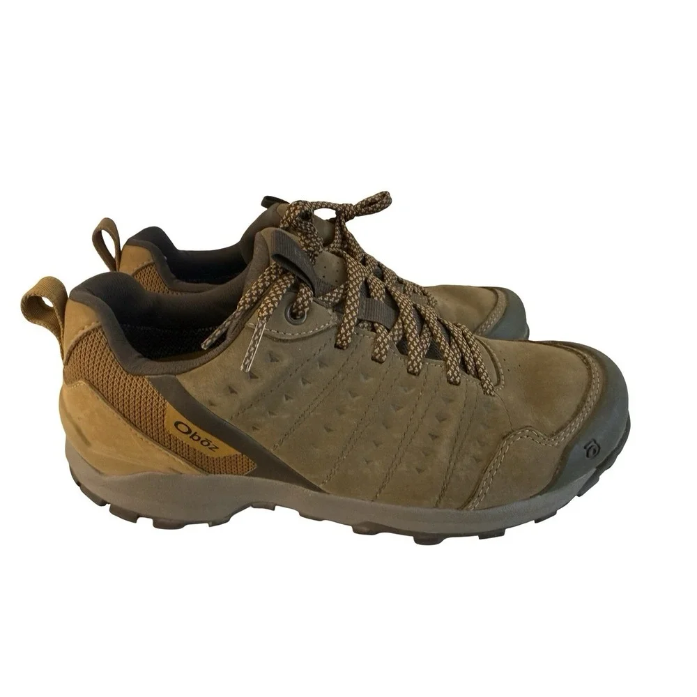 Oboz Men's Sypes Low Leather B-Dry Waterproof Hiking Shoe men sz 7 wide 39.5